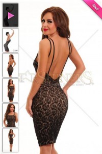 rochie cu spatele gol