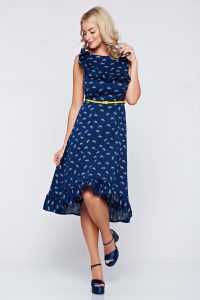 rochie lunga asimetrica